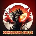 Logo of telegram channel conquerorcalls — 🎙️Conqueror Calls