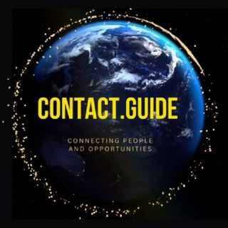 የቴሌግራም ቻናል አርማ contact_guide — CONTACT.GUIDE