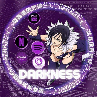 Logotipo do canal de telegrama contasgratisbrasil - 😈ContasGrátisBr - Darkness😈
