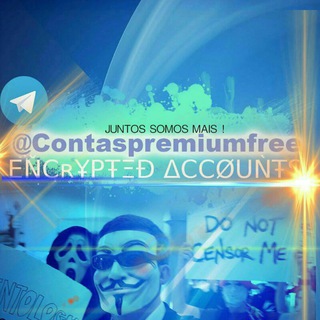 Logo of telegram channel contaspremiumfree — Encrypted Accounts
