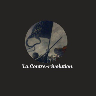 Логотип телеграм -каналу contre_revolution — КОНТРРЕВОЛЮЦІЯ