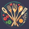 Логотип телеграм канала @cook_with_spark — Еда, любовь и любопытство