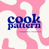 Логотип телеграм канала @cooking_patterns — выкройки готовятся | cookpattern by @v_posa