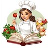 Логотип телеграм канала @cookingbookrecipes — Домашние рецепты | Салаты - Супы - Горячее