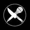 Логотип телеграм канала @cookstandup — КУЛИНАРНЫЙ СТЕНДАП 🔪🎤