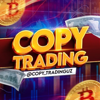 Логотип телеграм канала @copy_tradinguz — COPY TRADING