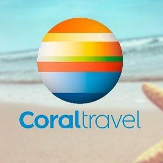 Логотип телеграм канала @coraltravelnch — 🌍Турагентство Coral Travel