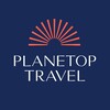 Логотип телеграм канала @coraltravelshop — PLANETOP Travel