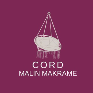 Telegram kanalining logotibi cord_malin_makrame — CORD-MALIN MAKRAME