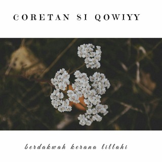Logo of telegram channel coretansiqowiyy — Coretan Si Qowiyy