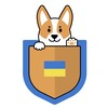 Логотип телеграм -каналу corgi_pidtrymka — БФ «Коргі-підтримка»