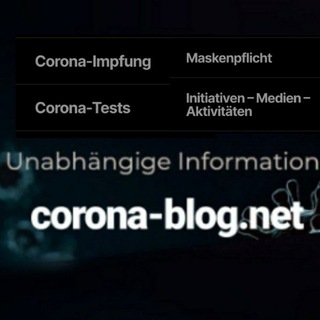 Logo des Telegrammkanals corona_blog - Corona Blog