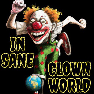 Logo des Telegrammkanals coronainsanity - Insane Clownworld