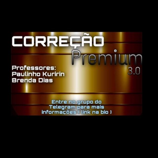 Telegram channel Correção Premium 3.0 logo