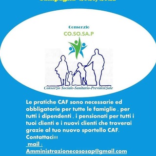 Logo del canale telegramma corsicafepatronatopertutti - Caf & Patronato per tutti