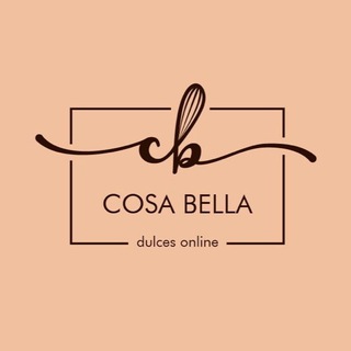 टेलीग्राम चैनल का लोगो cosabelladulceria — Cosa Bella Dulcería