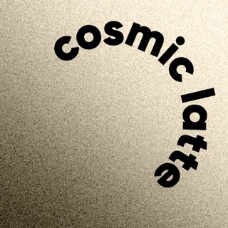 Логотип телеграм канала @cosmic_latte_coffee — Cosmic latte