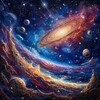 Логотип телеграм канала @cosmicrealm0 — Космическая Одиссея
