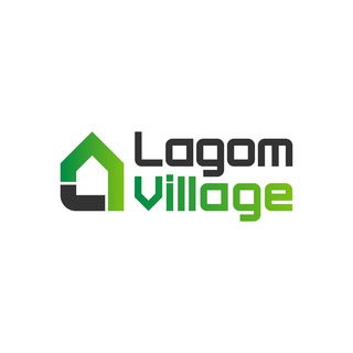 Логотип телеграм -каналу cottages_kyiv — LAGOM VILLAGE | Котеджі біля Києва