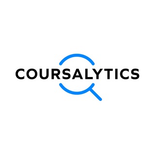 Логотип телеграм канала @coursalytics — Аналитика от Курсалитики