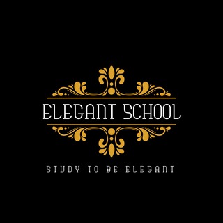 Логотип телеграм канала @coursecourse — Elegant school