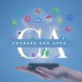 Логотип телеграм канала @courses_and_apks — Courses and Apps💯♻️