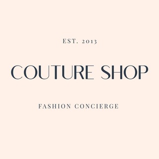Логотип телеграм канала @couture_shop — COUTURE SHOP