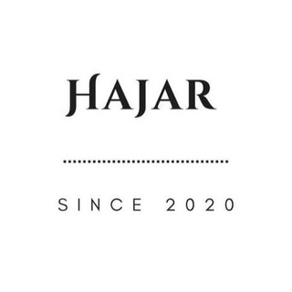 Telegram kanalining logotibi couturebyhajar — Hajar since 2020
