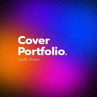 Telegram kanalining logotibi cover_portfolioo — Cover Dizayn - Portfolio