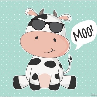 Logo saluran telegram cow_moow — گاو 🐄 | Mooow