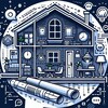 Логотип телеграм канала @cozy_house_projects — Проекты | Дизайн | Интерьер