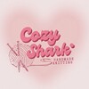 Логотип телеграм канала @cozyknitsshark — 𝐂𝐎𝐙𝐘 𝐒𝐇𝐀𝐑𝐊 🎀