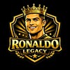 Логотип телеграм канала @cr7goatfanclub — RONALDO LEGACY