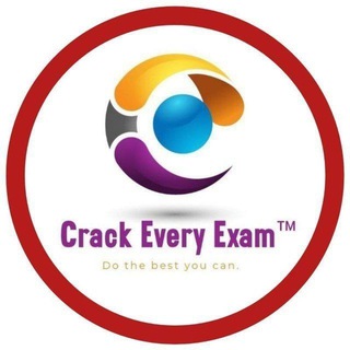 टेलीग्राम चैनल का लोगो crack_every_exam — Crack Every Exam ™ 🥇