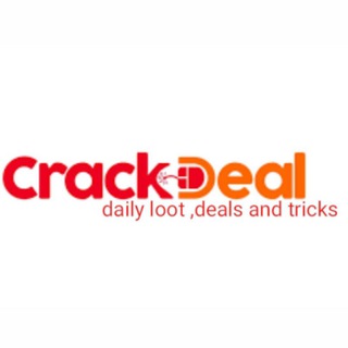 Logo of telegram channel crackdealloot — Crack deal 🇮🇳