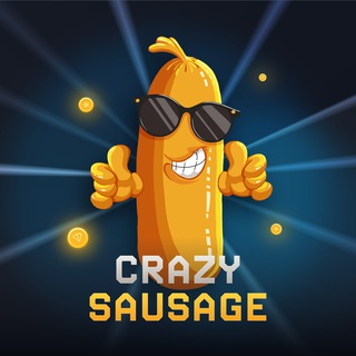 Логотип телеграм канала @crazy_sousage_ru — Бешенная Сосиска
