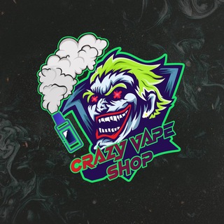 Logo saluran telegram crazy_vapeshop — CrazyVapeShop