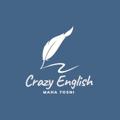 Logo saluran telegram crazyenglishma — Crazy English
