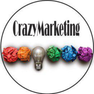 Логотип телеграм канала @crazymarketing — CRAZY_маркетинг