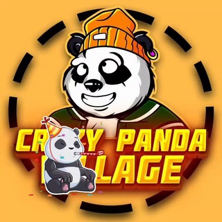 Логотип телеграм канала @crazypandaton — Crazy Panda Village | TON NFT