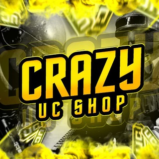 Logo saluran telegram crazyshop_pubgm — CRAZY UC SHOP