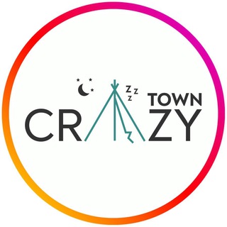 Логотип телеграм канала @crazytownru — Постельное белье Crazy ❤️‍🔥