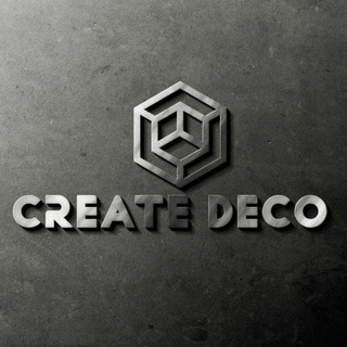Telegram kanalining logotibi create_deco — CREATE DECO🥇