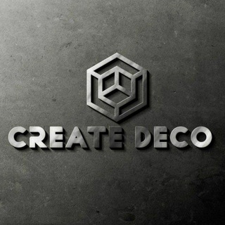 Telegram channel CREATE DECO🥇 logo