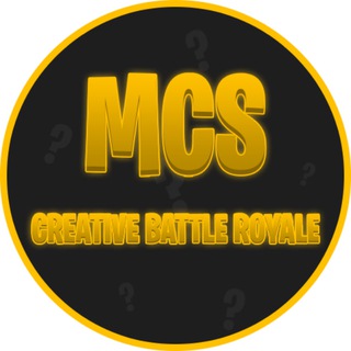 Logo del canale telegramma creativebattleroyale - MCS - Map Creator Studios