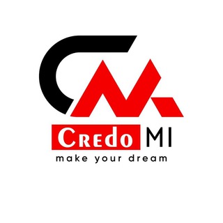 Telegram kanalining logotibi credo_mi — CREDO Mi // Make your dream
