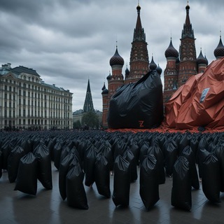 Логотип телеграм канала @crematory200 — ✙ Биомусорный пакет ✙ | Груз-200 | Дохлая русня | ZOV массового суицида мокшан