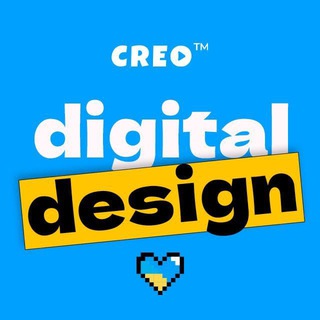 Логотип телеграм -каналу creo_study — 🇺🇦СREO про Digital дизайн