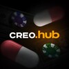 Логотип телеграм канала @creo_hub_market — Креативы для арбитража | Creo.hub