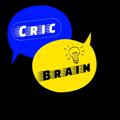 Logo saluran telegram cricbrainab — CricBrain